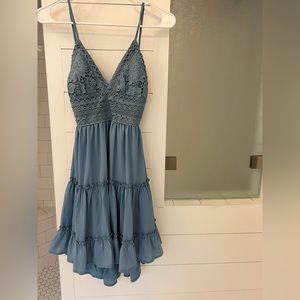 Brand New Pink Lily Tie Back Mini Dress